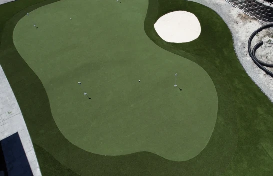 aerial shot of Golf Green